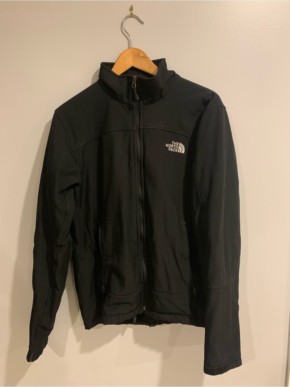 The North Face Black Softshell Zip Jacket